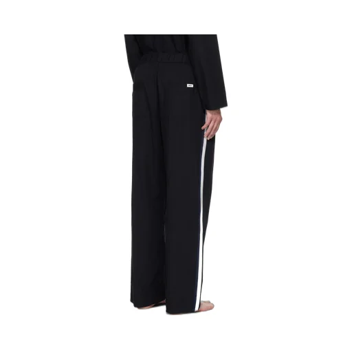Side Stripe Poplin Pajama Pants