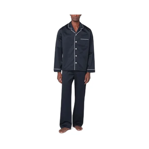 Loose-Fitting Organic Cotton Pajama Pants