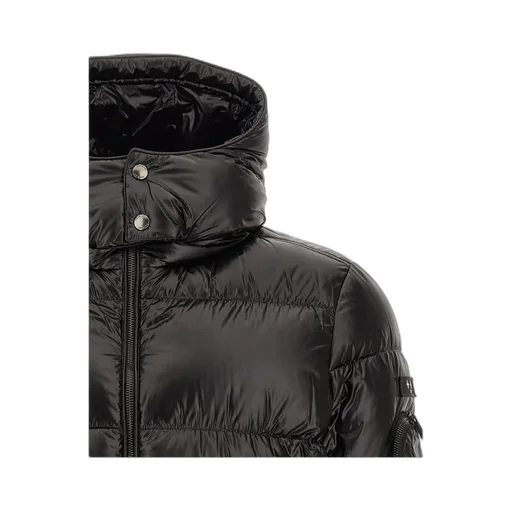 Quilted Hooded Down Jacket