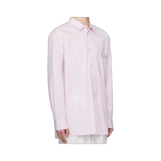 Striped Poplin Pajama Long Shirt