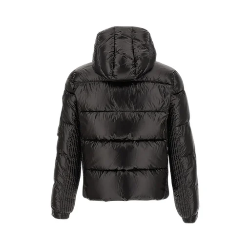 Quilted Hooded Down Jacket