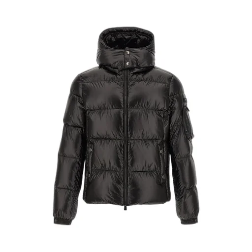 Quilted Hooded Down Jacket