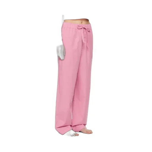 Drawstring-Waist Pajama Bottoms
