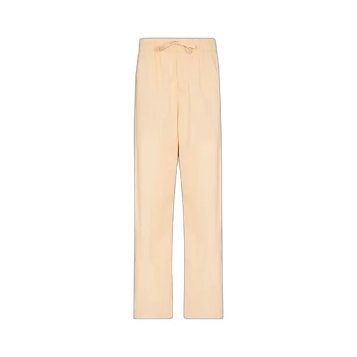 Drawstring Poplin Pajama Bottoms