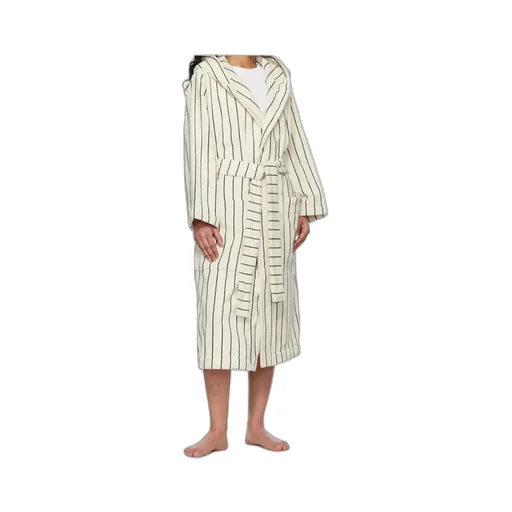 Terrycloth Hooded Bathrobe