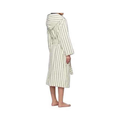Terrycloth Hooded Bathrobe
