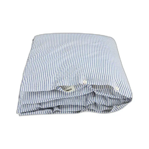 Striped Percale Duvet Cover