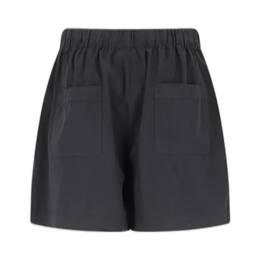 Drawstring Poplin Sleep Shorts