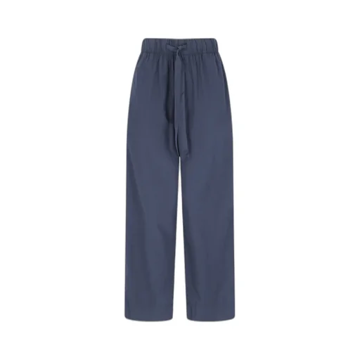 Drawstring Poplin Pajama Trousers