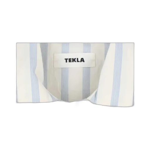 Striped Long-Sleeved Shirt Pajamas