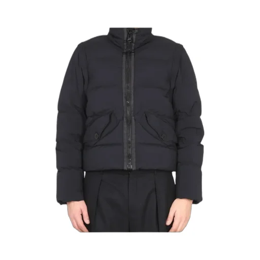 High-Neck Zipped Padded Jacket