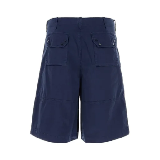 Stretch-Cotton Bermuda Shorts