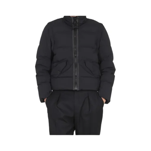 High-Neck Zipped Padded Jacket