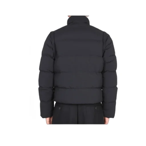 High-Neck Zipped Padded Jacket
