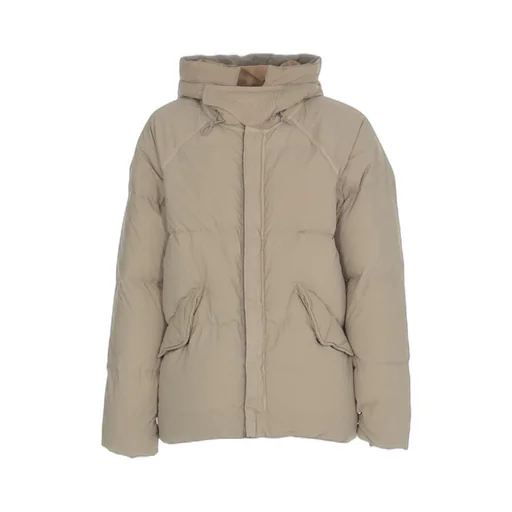 Hooded Long-Sleeved Padded Jacket