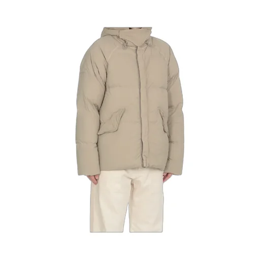 Hooded Long-Sleeved Padded Jacket