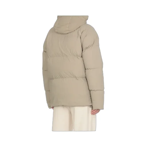 Hooded Long-Sleeved Padded Jacket
