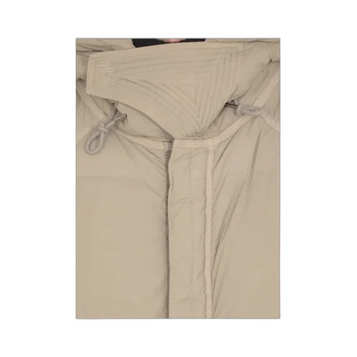 Hooded Long-Sleeved Padded Jacket