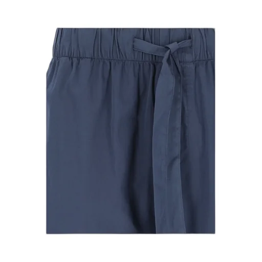 Drawstring Poplin Pajama Trousers