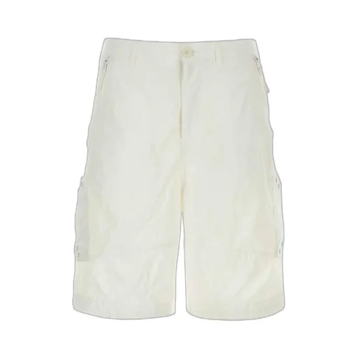 Logo-Appliqué Drawstring Hem Bermuda Shorts