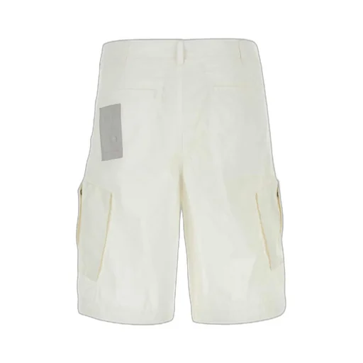 Logo-Appliqué Drawstring Hem Bermuda Shorts