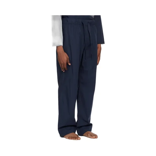 Drawstring Poplin Pajama Trousers