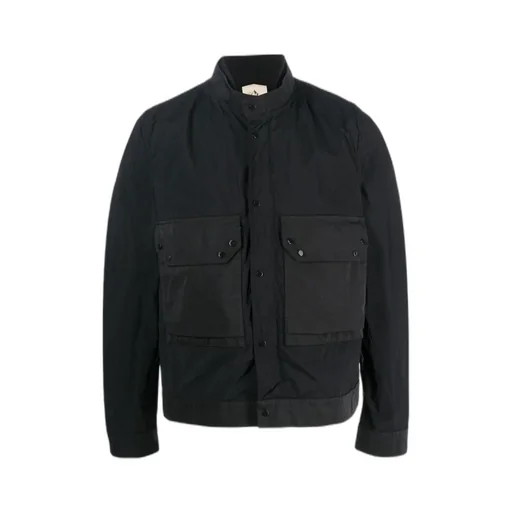 Patch-Pocket Bomber Jacket