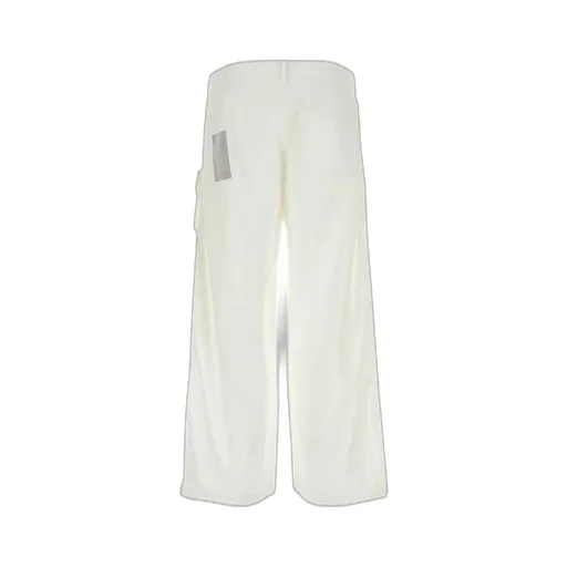 Logo-Patch Straight-Leg Cargo Pants