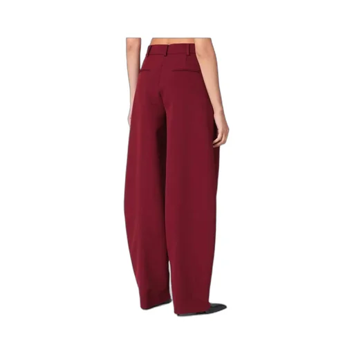 Pleated Wide-Leg Pants