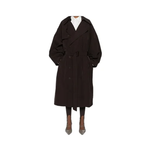 Long-Sleeved Tie Windbreaker