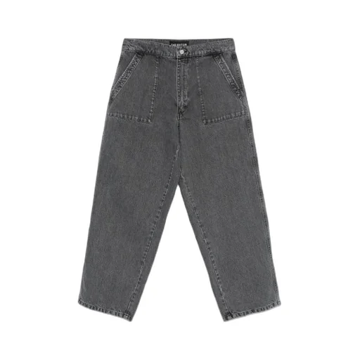 Washed-Effect Jeans
