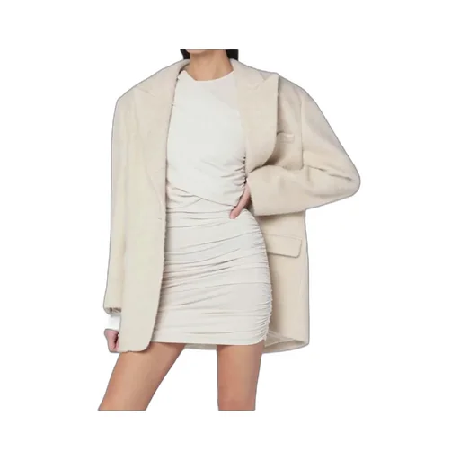 Long-Sleeved Oversized Jacket