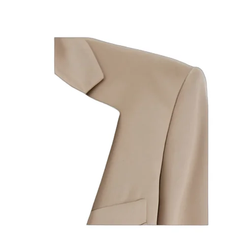 Single-Breasted Oversized Jacket