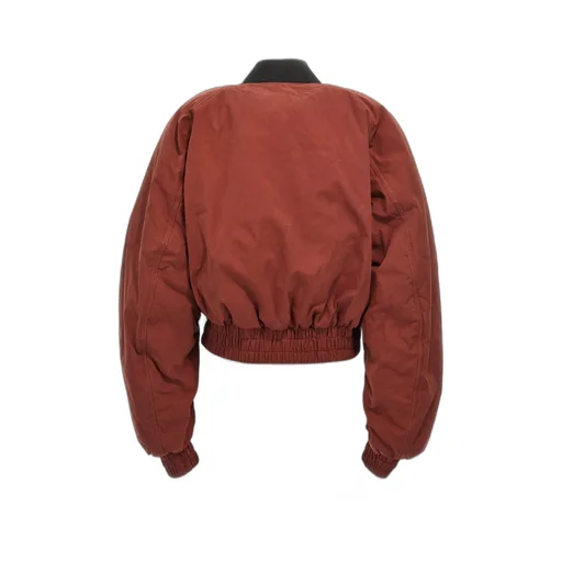 Sierra Zip-Up Cropped Bomber Jacket