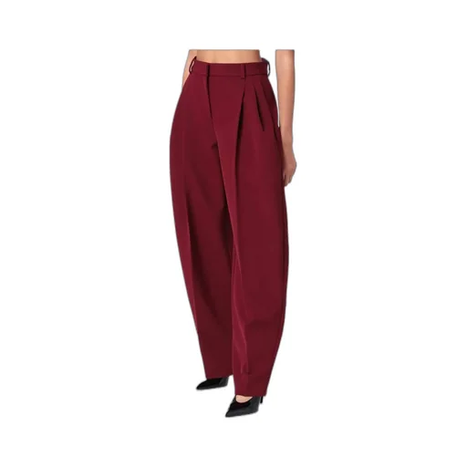 Pleated Wide-Leg Pants