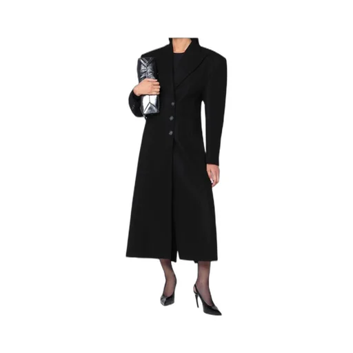 Long Single-Breasted Coat