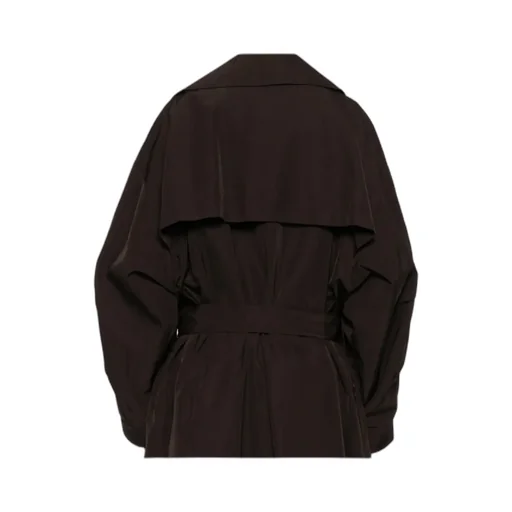 Long-Sleeved Tie Windbreaker