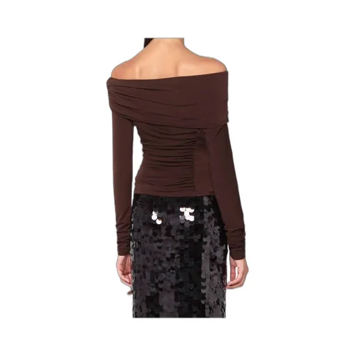 Off-Shoulder Ruched Top