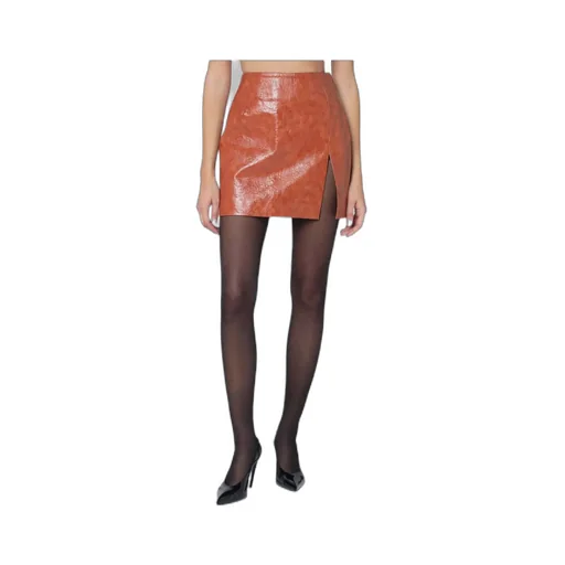 Faux Leather Mini Skirt