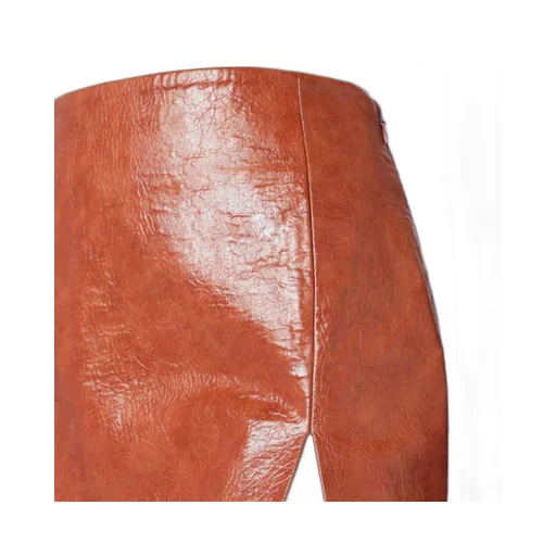 Faux Leather Mini Skirt