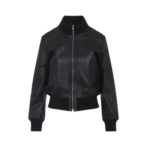 Long Sleeve Leather Jacket