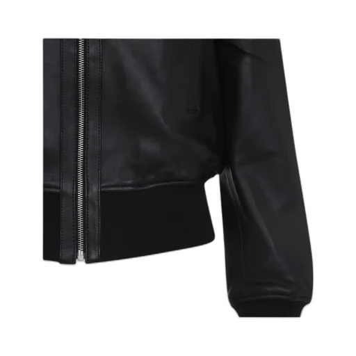 Long Sleeve Leather Jacket