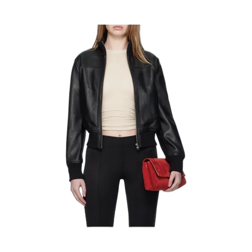Long Sleeve Leather Jacket