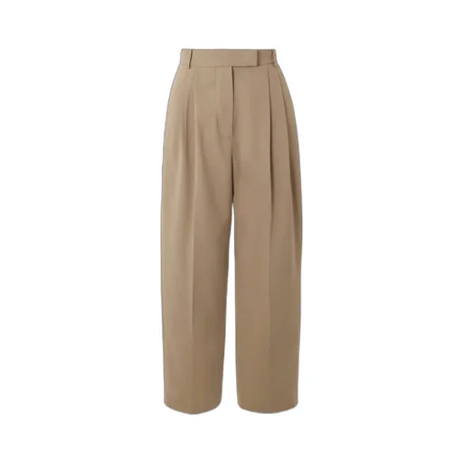 Bea Pleated Tapered-Leg Pants