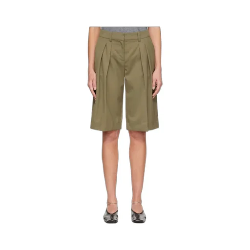 Bilbao Pleated Bermuda Shorts