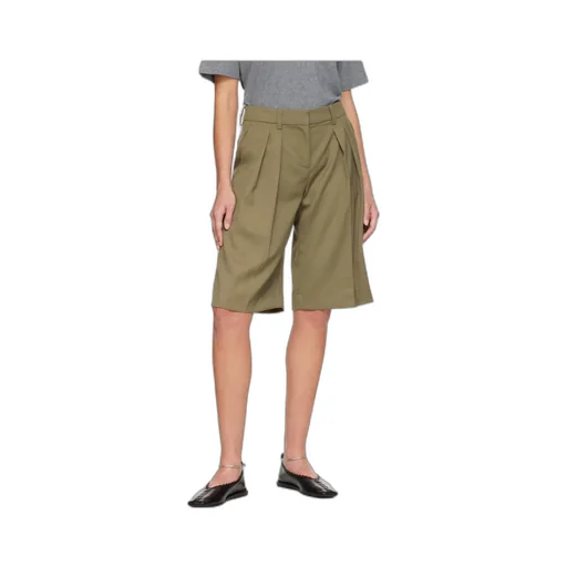 Bilbao Pleated Bermuda Shorts