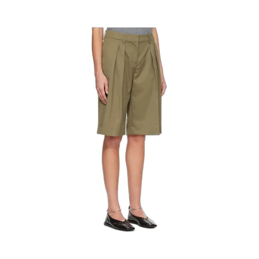 Bilbao Pleated Bermuda Shorts
