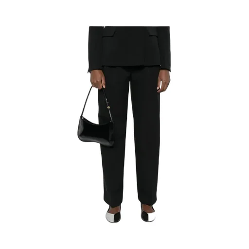 High-Waisted Casual Pants