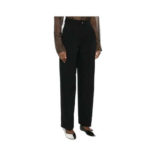 High-Waisted Casual Pants