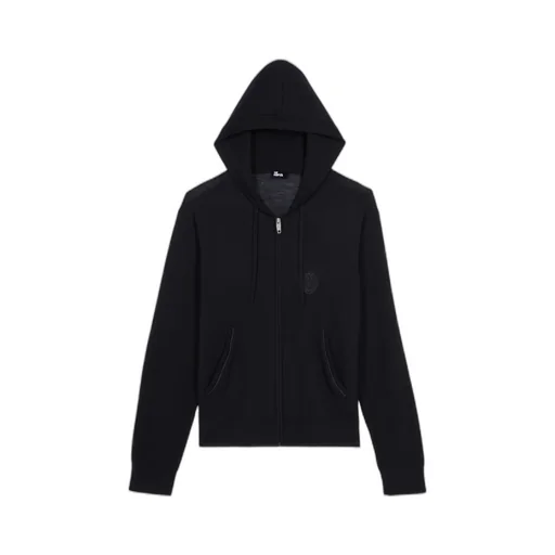 Wool Zip Hoodie